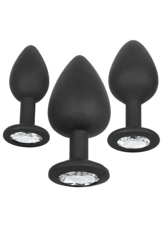 Silicone Gem Anal Kit by CalExotics - Happytoys Sexshop: Toys for Feeling Happy & Easy 😊 - Discreet geleverd
