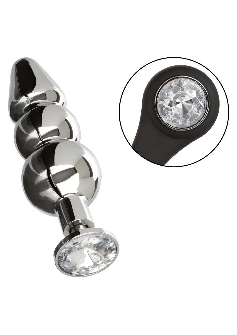 Star Fucker Beaded Plug by CalExotics - Happytoys Sexshop: Toys for Feeling Happy & Easy 😊 - Discreet geleverd