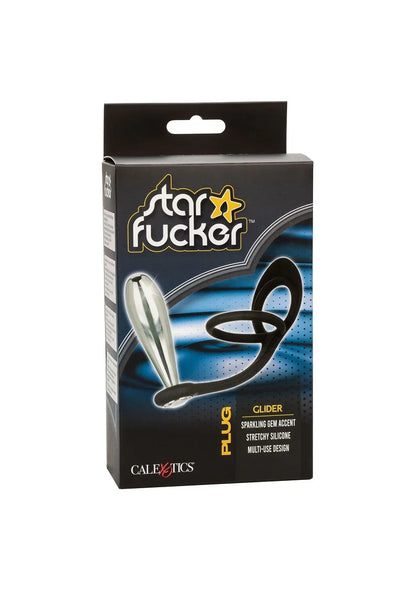 ♂ CalExotics Star Fucker Glider Plug - Happytoys Sexshop: Toys for Feeling Happy & Easy 😊 - Discreet geleverd