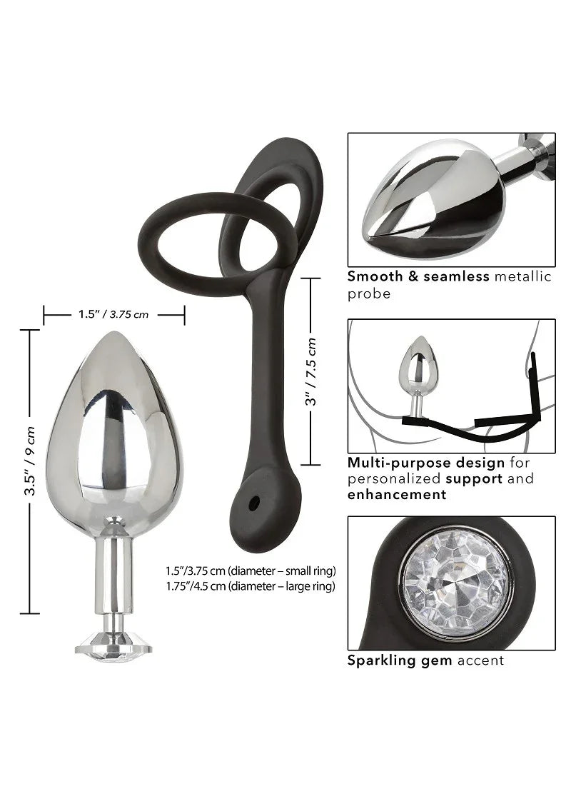 Star Fucker XL Teardrop Plug by CalExotics - Happytoys Sexshop: Toys for Feeling Happy & Easy 😊 - Discreet geleverd