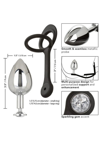 Star Fucker XL Teardrop Plug by CalExotics - Happytoys Sexshop: Toys for Feeling Happy & Easy 😊 - Discreet geleverd