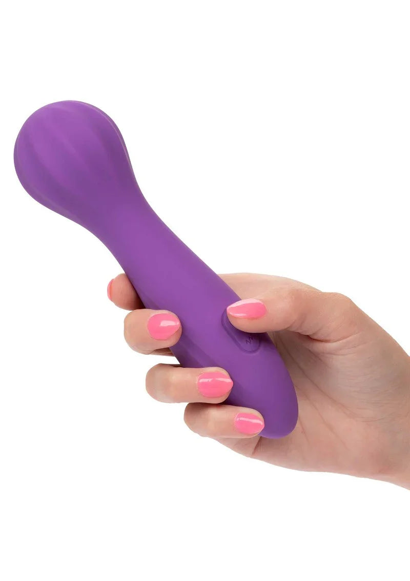 ♂ ♀ CalExotics Stella Liquid Silicone 'O” Wand - Happytoys Sexshop: Toys for Feeling Happy & Easy 😊 - Discreet geleverd