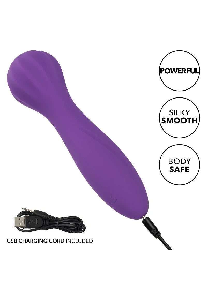 ♂ ♀ CalExotics Stella Liquid Silicone 'O” Wand - Happytoys Sexshop: Toys for Feeling Happy & Easy 😊 - Discreet geleverd