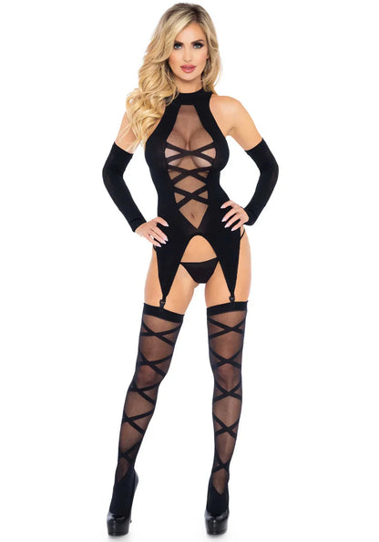 Camigarter, Stockings & Gloves by Leg Avenue - Happytoys Sexshop: Toys for Feeling Happy & Easy 😊 - Discreet geleverd