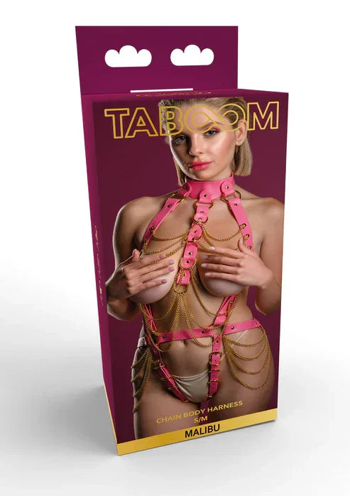 Chain Body Harness @ Taboom - Happytoys Sexshop: online sex shop for Feeling Happy & Easy 😊 - Discreet geleverd