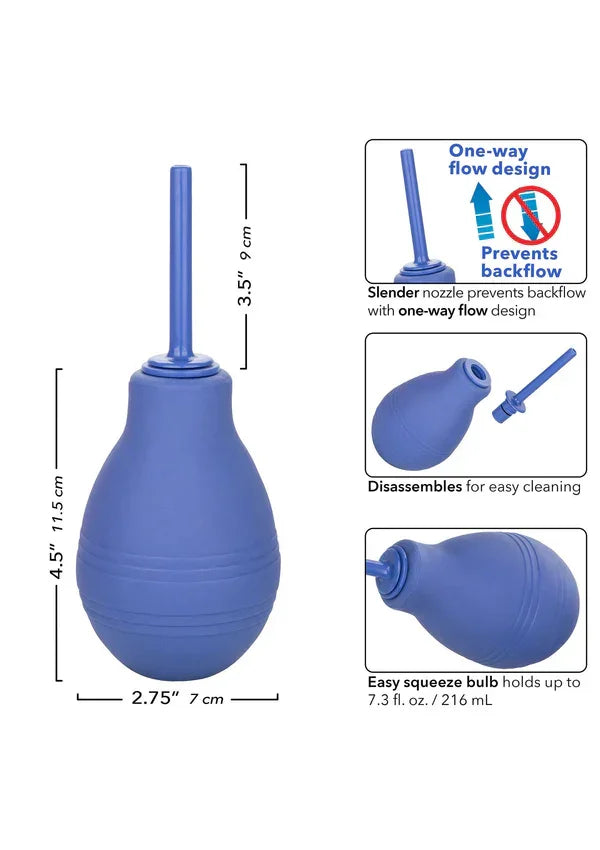 Cheeky One-Way Flow Douche Purple by CalExotics - Happytoys Sexshop: Toys for Feeling Happy & Easy 😊 - Discreet geleverd