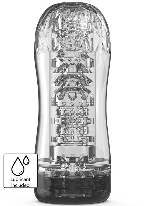 Clear Blast Vacuum Stroker by ToyJoy - Happytoys Sexshop: Toys for Feeling Happy & Easy 😊 - Discreet geleverd