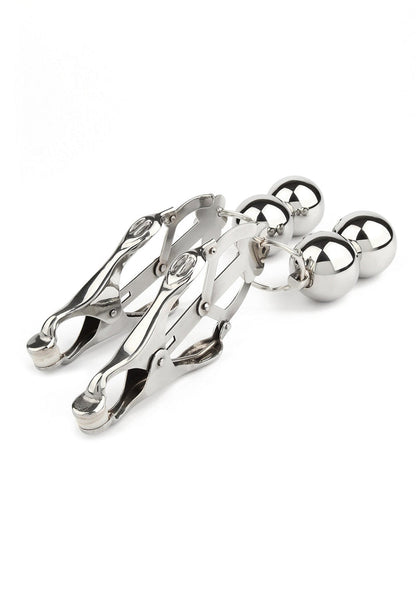 Clover_Nipple_Clamps_Weight_by_Mr._Steel | bestel discreet online bij Happytoys, de erotische webshop geleid door een vrouw.