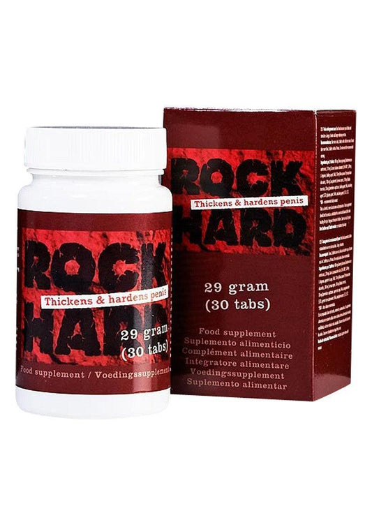 Cobeco Rock Hard Pills 30pcs - Happytoys Sexshop: Toys for Feeling Happy & Easy 😊 - Discreet geleverd