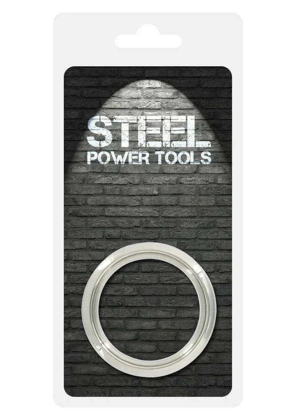 Cockring Rvs 8 mm - 50 mm by Steel Power Tools - Happytoys Sexshop: Toys for Feeling Happy & Easy 😊 - Discreet geleverd