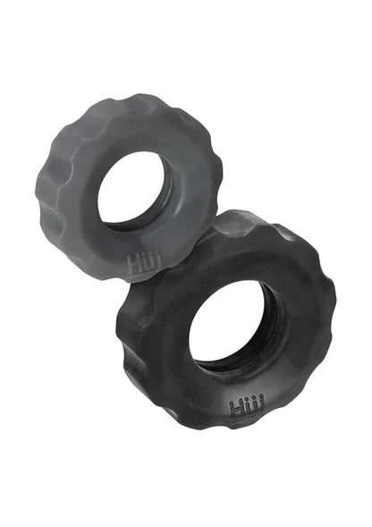 Cog 2-Size Cockrings by HunkyJunk - Happytoys Sexshop: Toys for Feeling Happy & Easy 😊 - Discreet geleverd