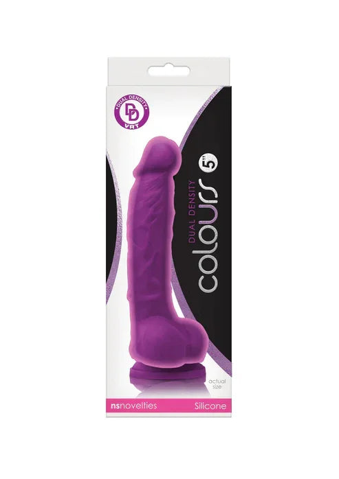 Colours Dual Density 5 inch by NS Novelties - Happytoys Sexshop: online sex shop for Feeling Happy & Easy 😊 - Discreet geleverd