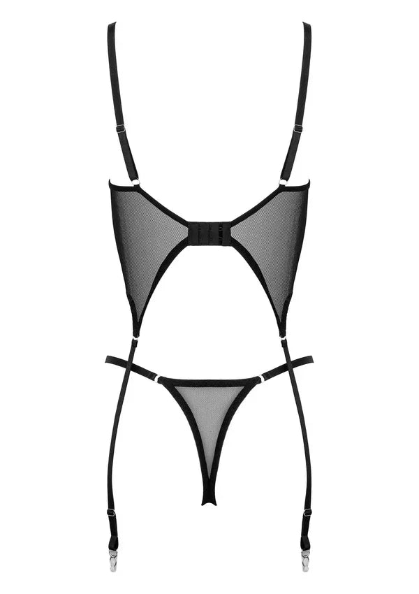Corset And Thong CO103 L/XL by Kotek - Happytoys Sexshop: Toys for Feeling Happy & Easy 😊 - Discreet geleverd