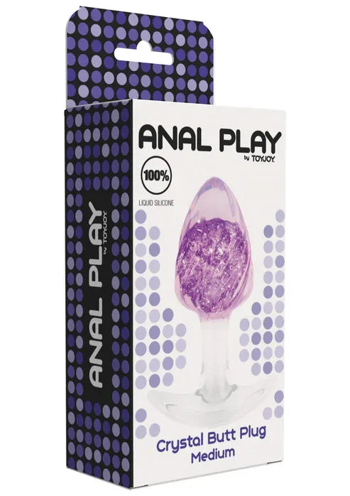 Crystal Butt Plug Medium by ToyJoy