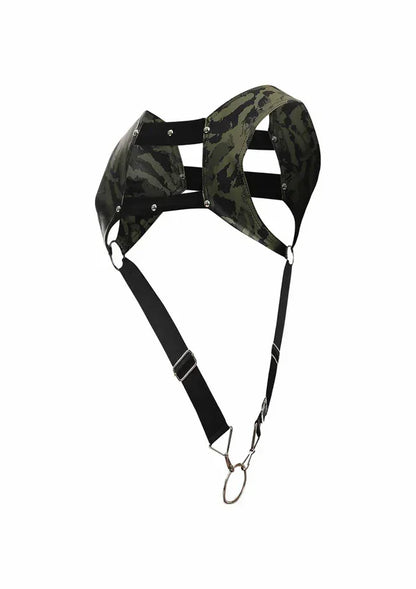 DNGEON Top Cockring Harness by MOB