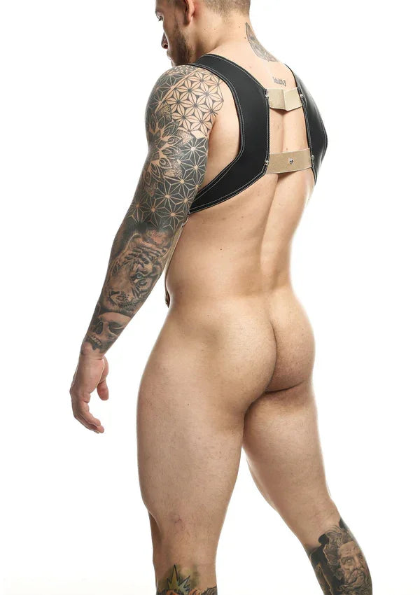 DNGEON Top Cockring Harness by MOB
