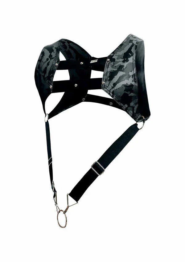 DNGEON Top Cockring Harness by MOB