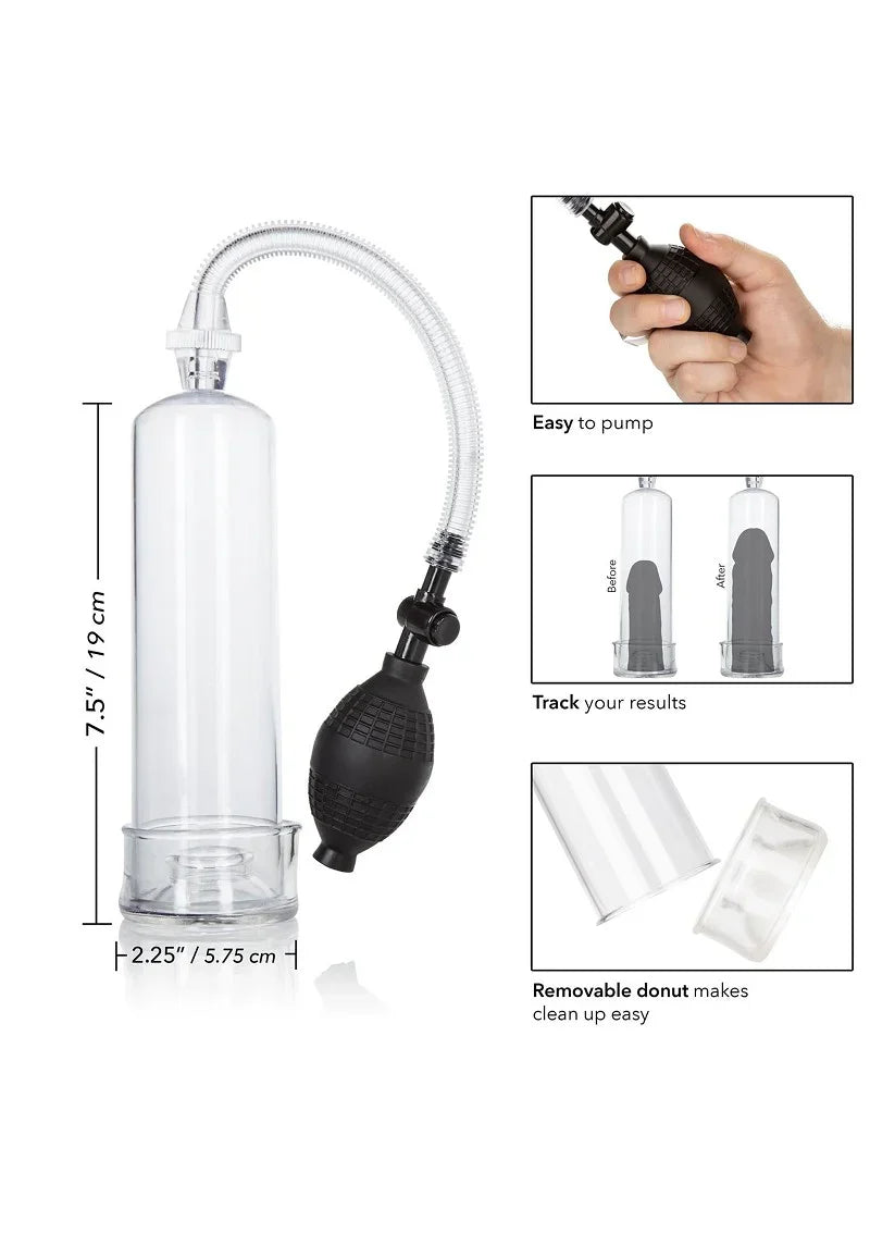 Dr. Joel Kaplan Erection Pump by CalExotics - Happytoys Sexshop: Toys for Feeling Happy & Easy 😊 - Discreet geleverd