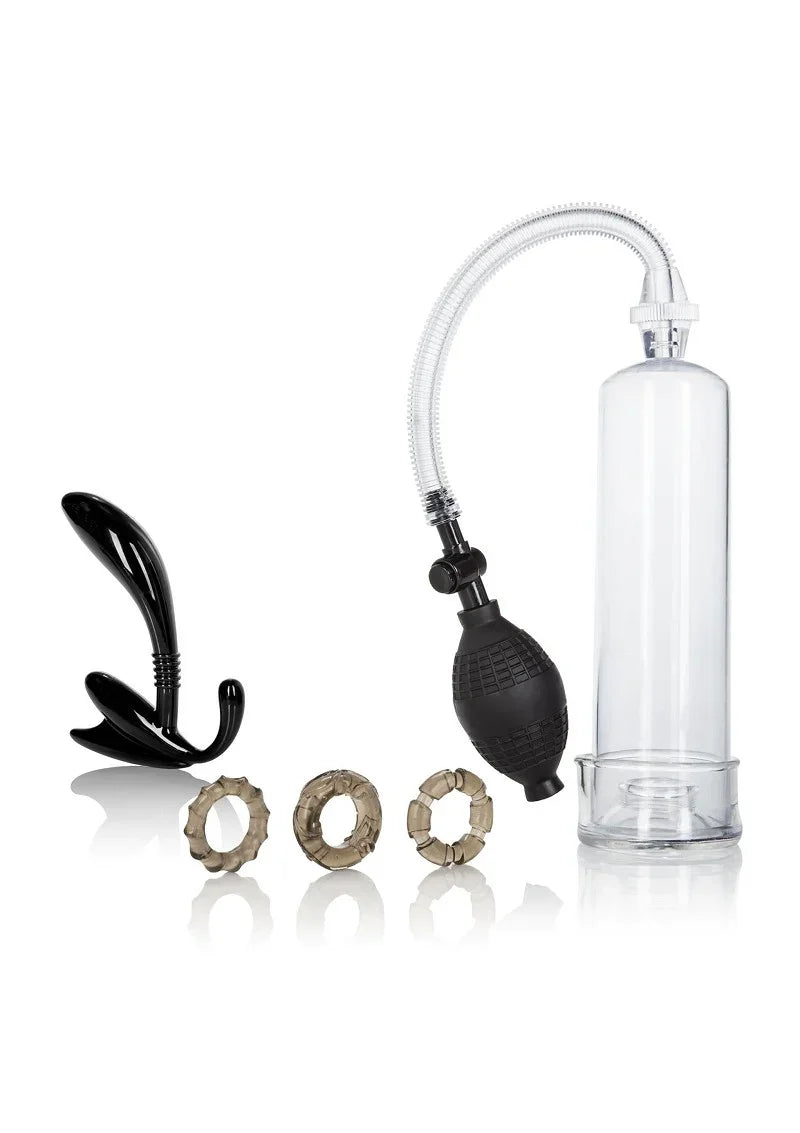 Dr. Joel Kaplan Essential Pump Kit by CalExotics - Happytoys Sexshop: Toys for Feeling Happy & Easy 😊 - Discreet geleverd