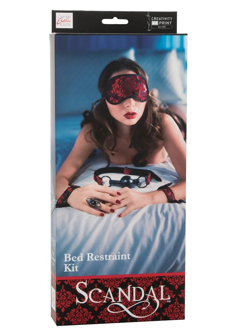 Scandal Bed Restraint Kit by CalExotics - Happytoys Sexshop: Toys for Feeling Happy & Easy 😊 - Discreet geleverd