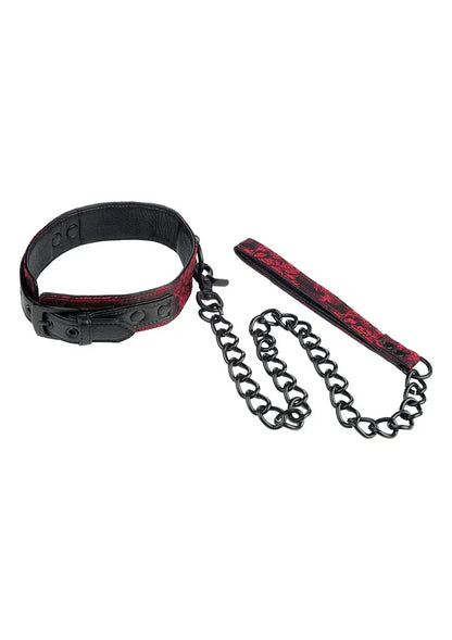 DeScandalCollarwithLeashiseensexykettingmethalsband_speciaalontworpenvoorkoppelsdiezichwillenbegevenindewereldvanBDSM.1 @ Happytoys Sexshop: online sex shop for Feeling Happy & Easy 😊 the erotic store owned by a woman