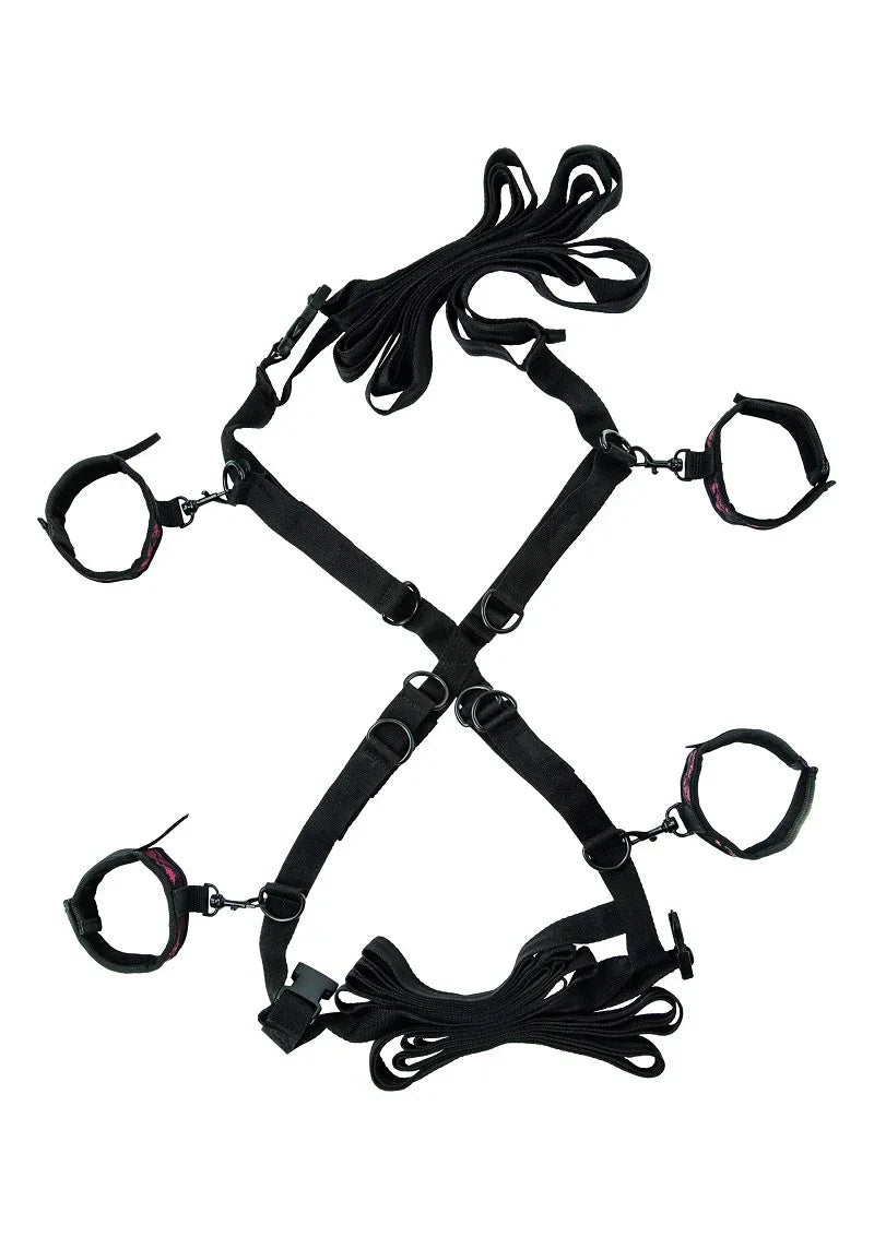 Scandal Over the Bed Cross by CalExotics - Happytoys Sexshop: Toys for Feeling Happy & Easy 😊 - Discreet geleverd