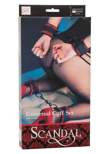 DeScandalUniversalCuffsiseensetvanvierzachteboeienmeteenmiddelstesteunbandtussendeboeien.2 @ Happytoys Sexshop: online sex shop for Feeling Happy & Easy 😊 the erotic store owned by a woman