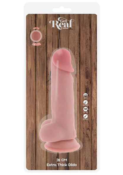 DeluxeDualDensityThickDildoTPE31cmbyToyJoy2 @ Happytoys Sexshop: online sex shop for Feeling Happy & Easy 😊 the erotic store owned by a woman