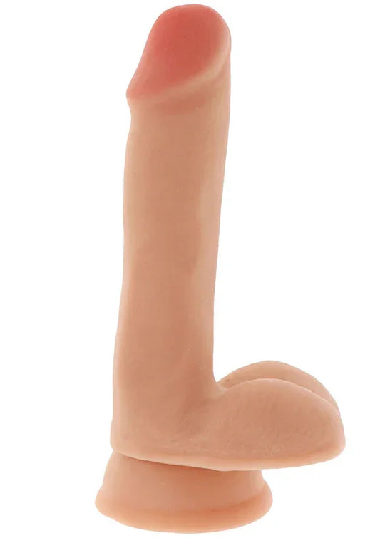 Dual Density Dildo TPE 17 cm by ToyJoy - Happytoys Sexshop: Toys for Feeling Happy & Easy 😊 - Discreet geleverd