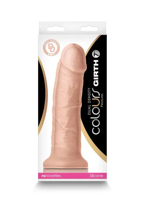 Dual Density Dildo Wide 7 inch by NS Novelties - Happytoys Sexshop: online sex shop for Feeling Happy & Easy 😊 - Discreet geleverd