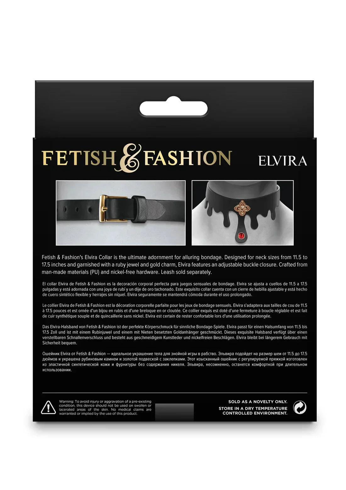Elvira Collar by NS Novelties