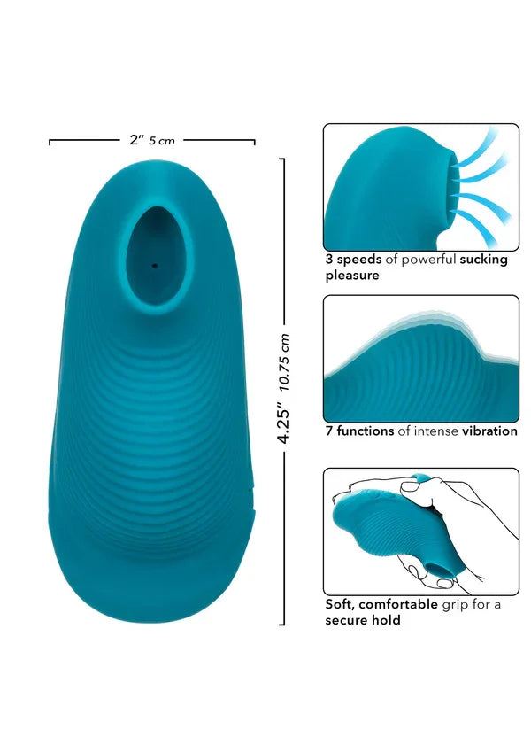 Envy Suction Massager by CalExotics - Happytoys Sexshop: Toys for Feeling Happy & Easy 😊 - Discreet geleverd