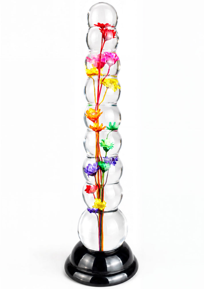 Bestel: Everlasting Bloom Beaded Dong by ToyJoy Bloomé - bij Happytoys.nl, happytoys.be, Happytoys.ae: erotische sex webshop | liever Happy dan Easy ⭐⭐⭐⭐⭐