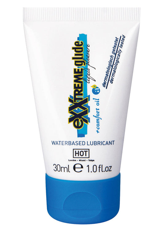 Bestel: Exxtreme Liquid Pleasure Glide Waterbased 30 ml by Hot - bij Happytoys: de erotische sex webshop | liever Happy dan Easy ⭐⭐⭐⭐⭐