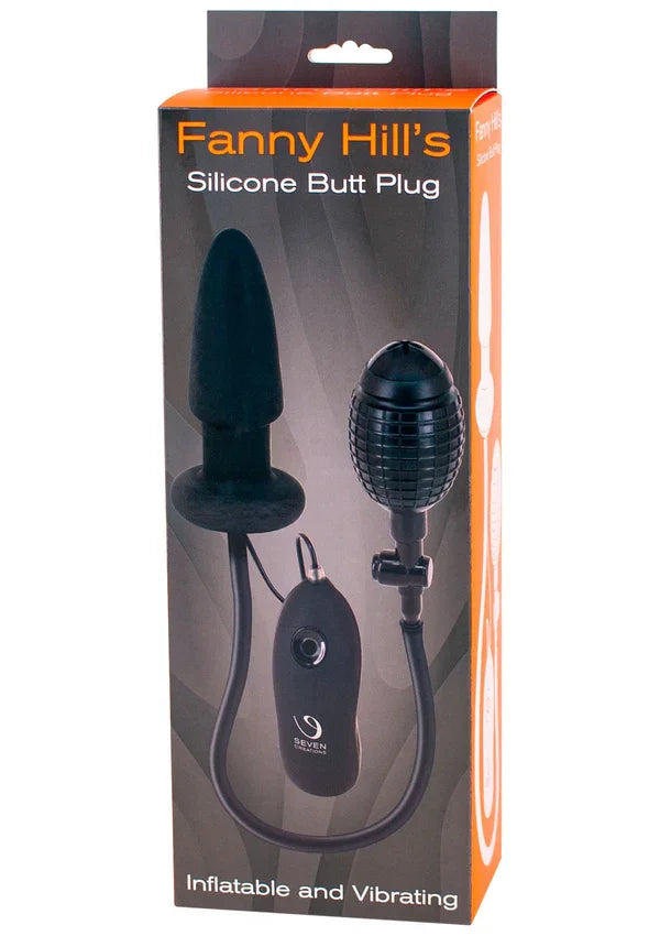 Fanny Hill Inflatable Buttplug by Seven Creations - Happytoys Sexshop: Toys for Feeling Happy & Easy 😊 - Discreet geleverd