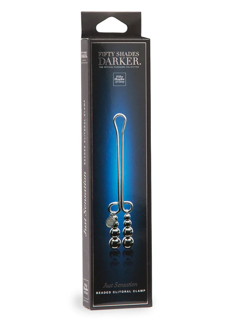 Just Sensation Beaded Clitoral Clamp Fifty Shades Darker - Happytoys Sexshop: Toys for Feeling Happy & Easy 😊 - Discreet geleverd
