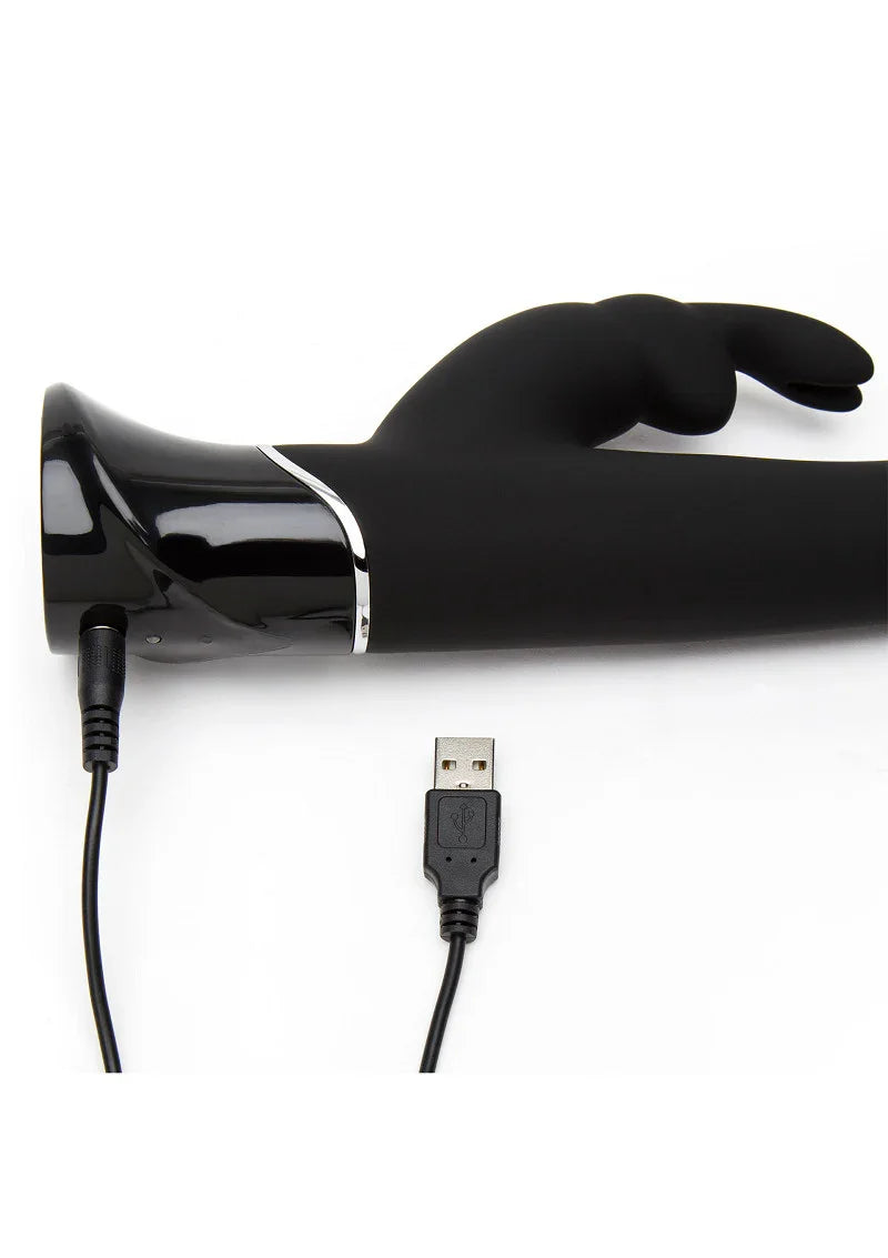 Greedy Girl Rechargeable G-Spot Rabbit Vibrator by Fifty Shades of Grey - Happytoys Sexshop: Toys for Feeling Happy & Easy 😊 - Discreet geleverd