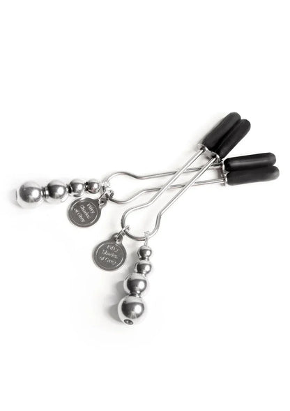 The Pinch Adjustable Nipple Clamps by Fifty Shades of Grey - Happytoys Sexshop: Toys for Feeling Happy & Easy 😊 - Discreet geleverd