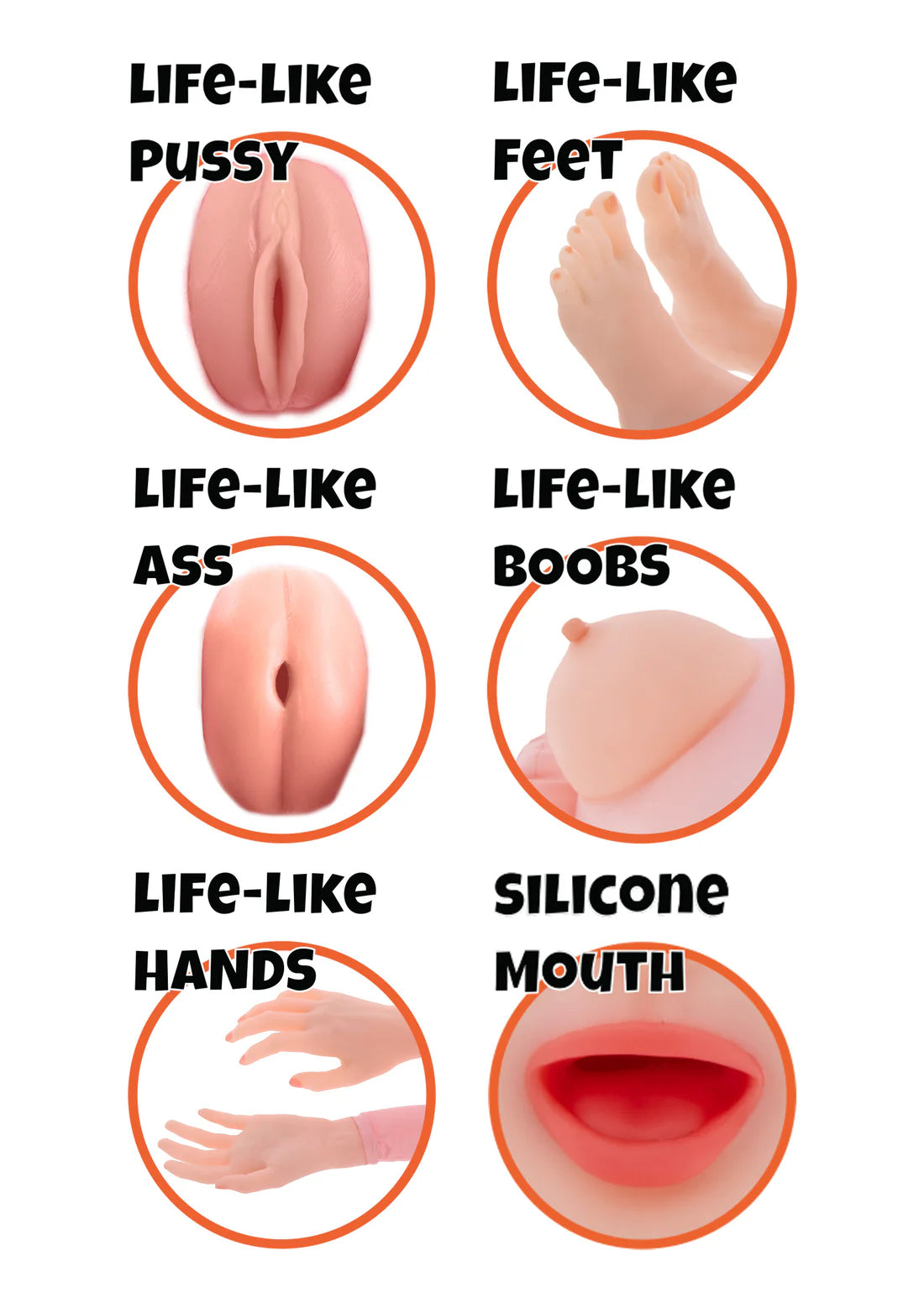 Foxy Roxy Inflatable Doll by Hidden Desire