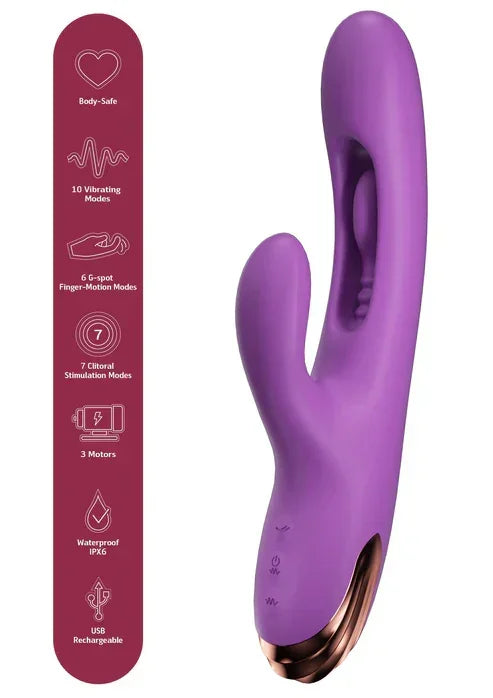 G-SpotFinger-MotionRabbitbyShe.E.O.6 @ Happytoys Sexshop: online sex shop for Feeling Happy & Easy 😊 the erotic store owned by a woman