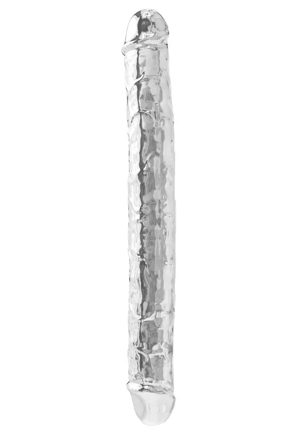 Get Real Clear Double Dong 13' by ToyJoy - Happytoys Sexshop: Toys for Feeling Happy & Easy 😊 - Discreet geleverd