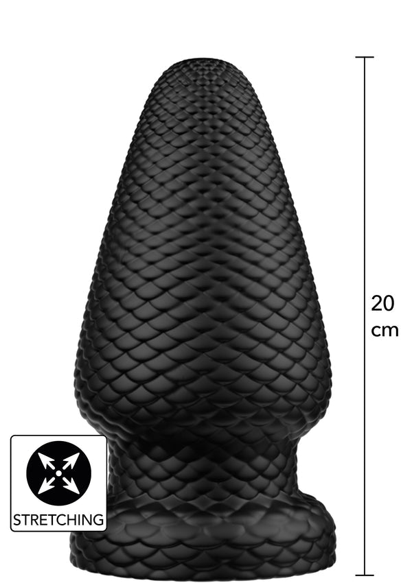 Giant_Dragon_Butt_Plug_PVC_XL_by_Hidden_Desire_Extreme | bestel discreet online bij Happytoys, de erotische webshop geleid door een vrouw.