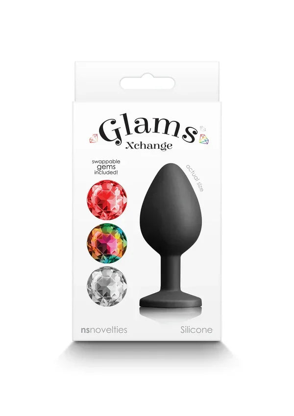 Glams Xchange Round Medium by NS Novelties - Happytoys Sexshop: online sex shop for Feeling Happy & Easy 😊 - Discreet geleverd