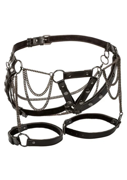 Harness With Chains Plus by CalExotics - Happytoys Sexshop: online sex shop for Feeling Happy & Easy 😊 - Discreet geleverd