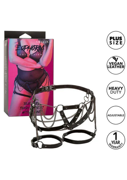 Harness With Chains Plus by CalExotics - Happytoys Sexshop: online sex shop for Feeling Happy & Easy 😊 - Discreet geleverd