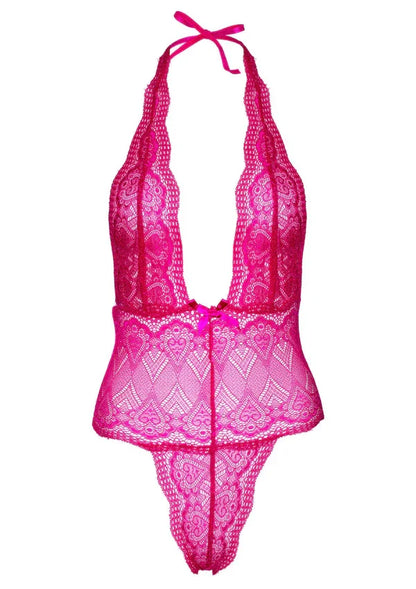 Heart Lace Teddy by Daring Intimates - Happytoys Sexshop: Toys for Feeling Happy & Easy 😊 - Discreet geleverd