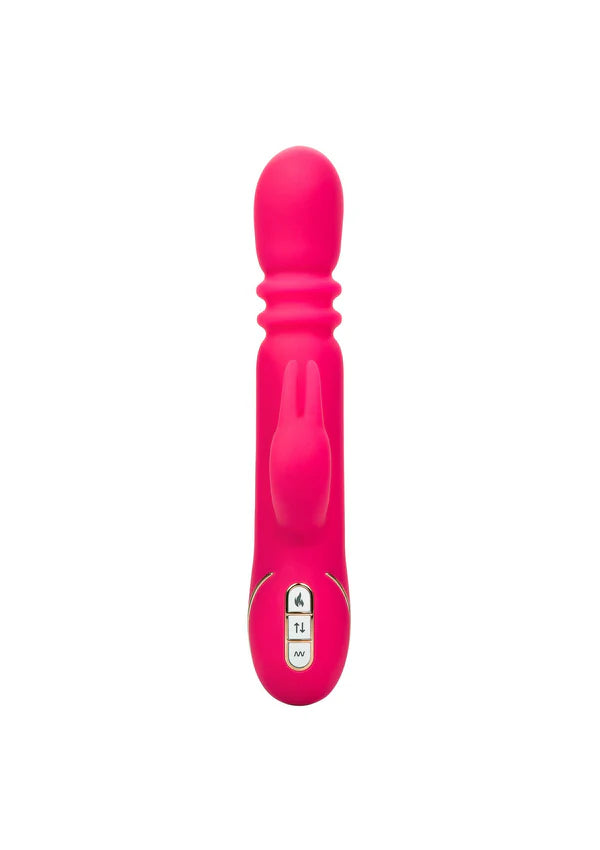 Heated Silicone Triple Rabbit by CalExotics