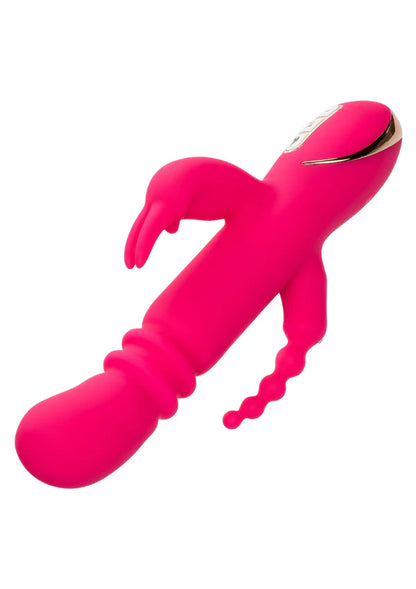 Heated Silicone Triple Rabbit by CalExotics