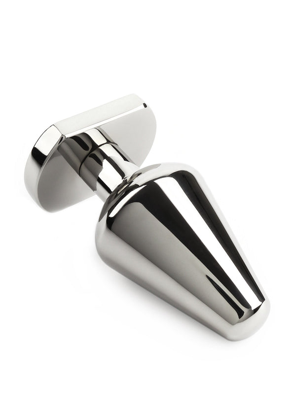 Heavy_Steel_Butt_Plug_Medium_by_Mr._Steel | bestel discreet online bij Happytoys, de erotische webshop geleid door een vrouw.