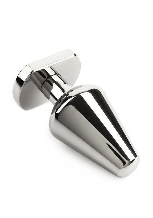 Heavy_Steel_Butt_Plug_Medium_by_Mr._Steel | bestel discreet online bij Happytoys, de erotische webshop geleid door een vrouw.